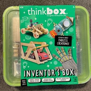 SALE! NEW Think Box Inventors Box Craft Kit Design Build Endless Creations (8+)